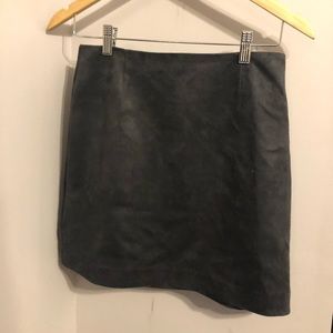 Talula dark grey suede skirt size 8